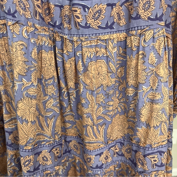 CLEOBELLA HATTIE MINI DRESS IN PURPLE SIZE XS 100% COTTON - Picture 12 of 13